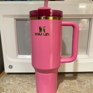 Stanley Pink Travel Mug with Handle